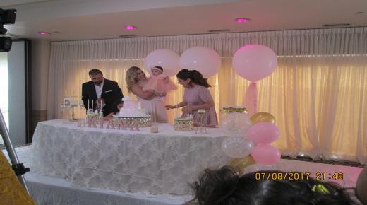 حفلة عماذ الطفلة كيانه بنيامين  في تورنتو – كندا